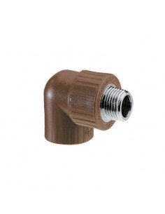 CODO 1-1/4 FUSION-ROSCA METALICA MACHO HIDRO 3 H3
